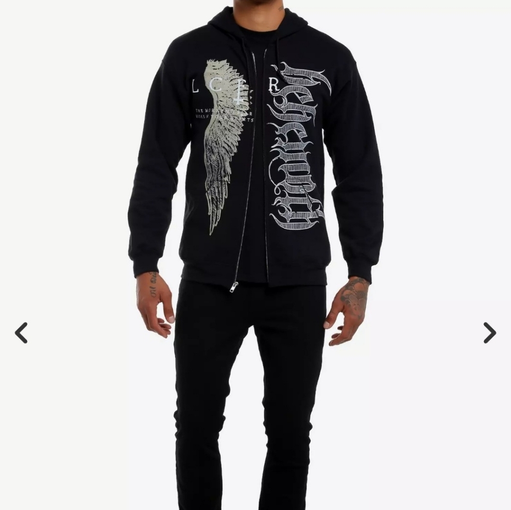 Behemoth Morning Star Wing Hoodie